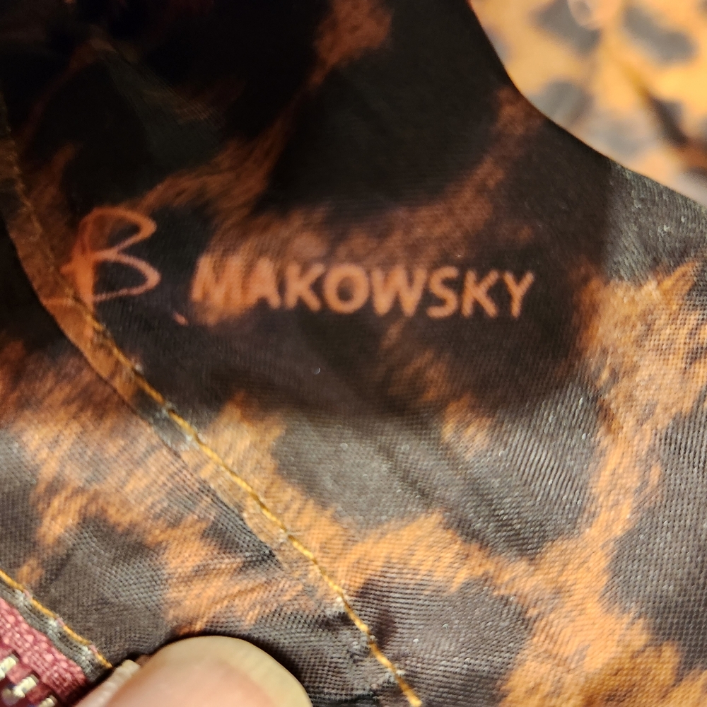 Makowsky Raspberry Purse - image 4